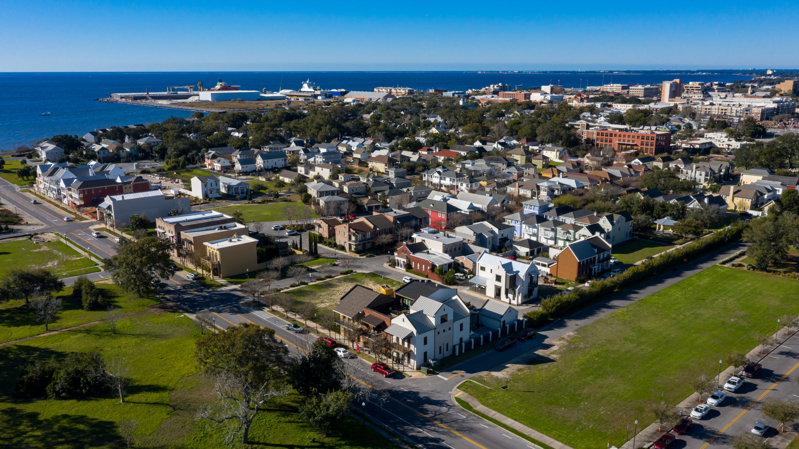 A frontal view of Pensacola's Tech Park