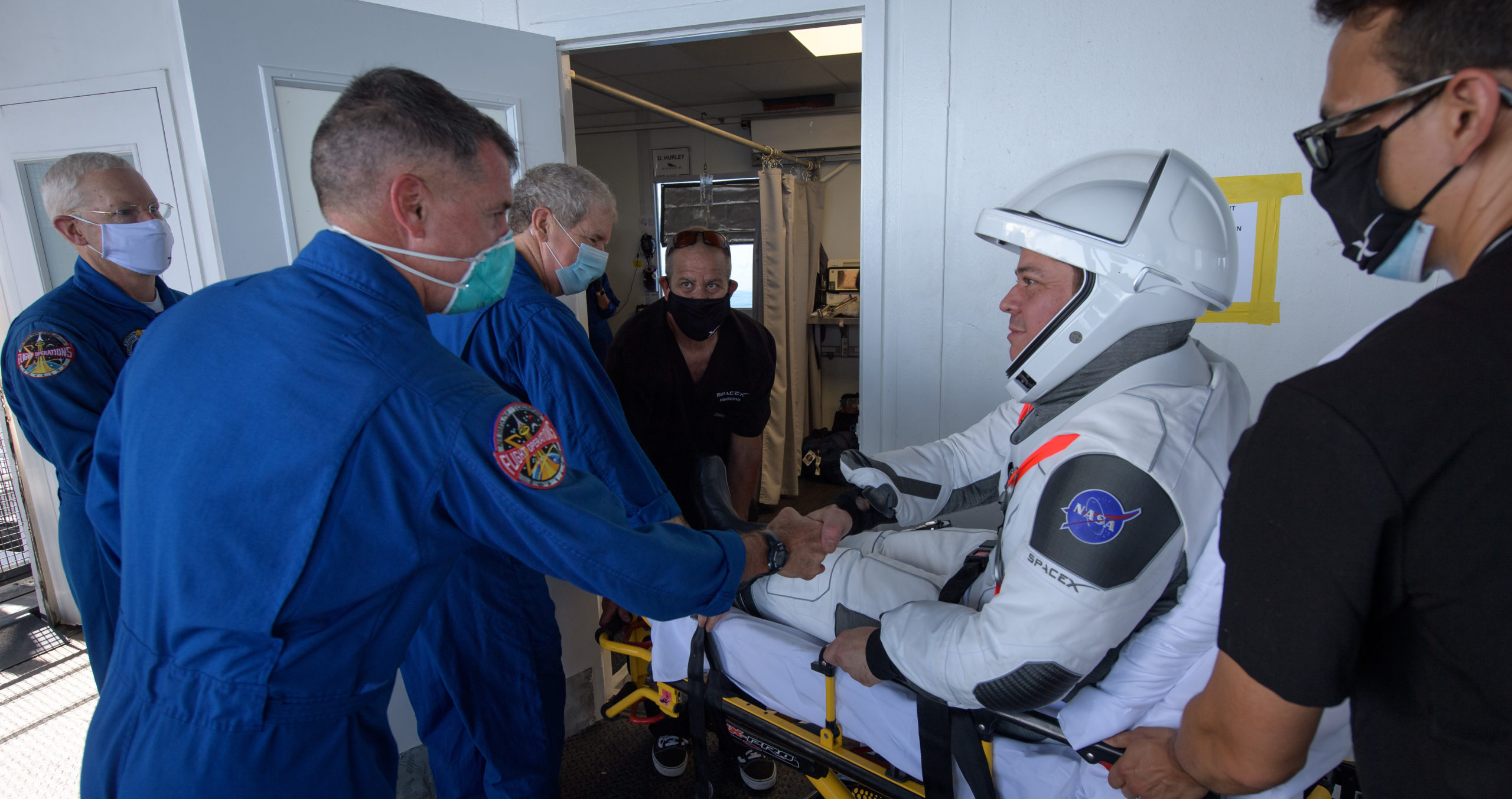 SpaceX Demo-2 Landing