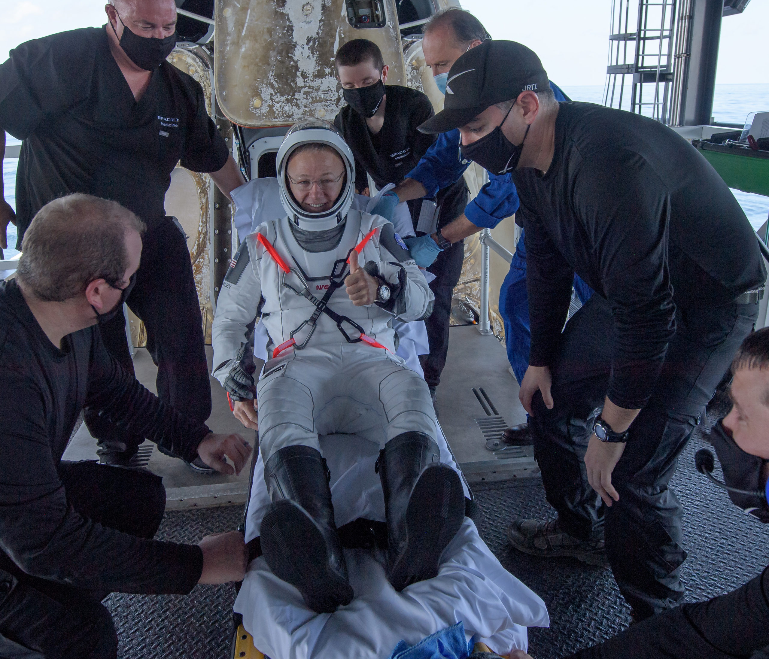 SpaceX Demo-2 Landing