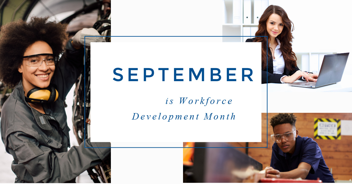 September is workforce development month